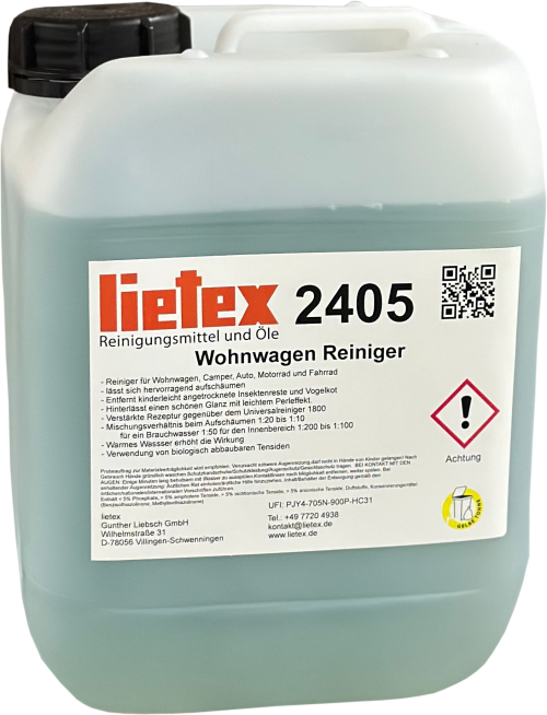 Wohnwagenreiniger